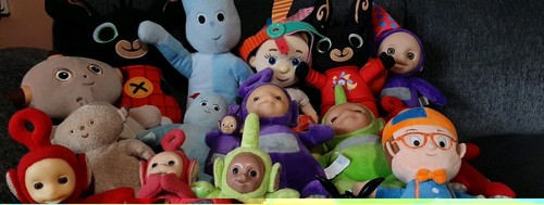 Cbeebies characters plush - cbeebies,